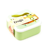 Set 3 škatla za malico m l xl tropska drevesna žaba