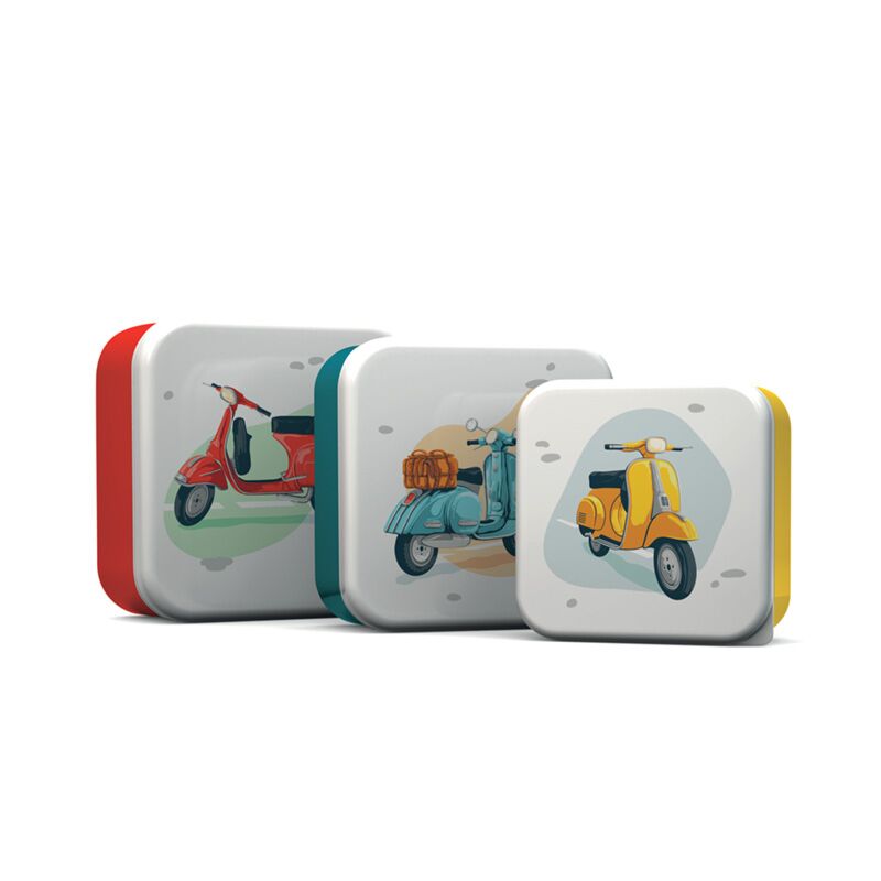 Set 3 lunch box m l xl scooter