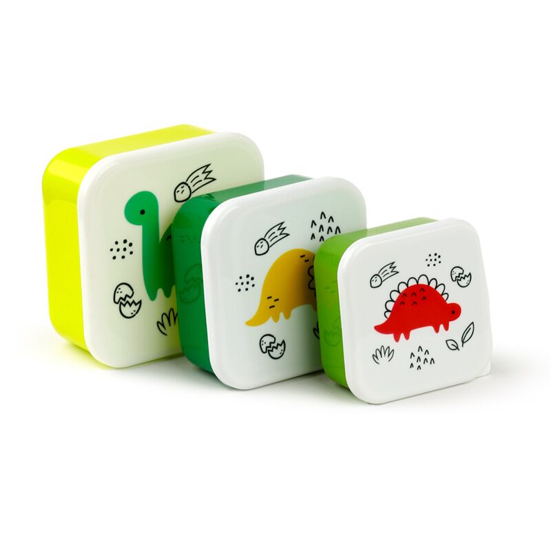 Set 3 Lunch Box S M L-Dinosauria JR