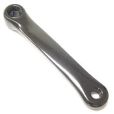 Linke Kurbel Alu Dotek 170 mm schwarz