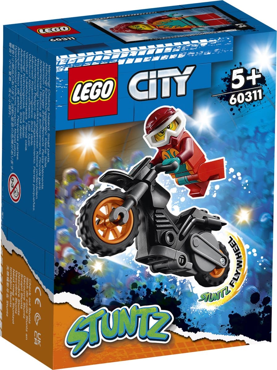 LEGO CITY - 60311 Motor de acrobacias de fuego 60311