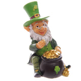 Irish lucky leprechaun miniature figurines 9 - 11cm