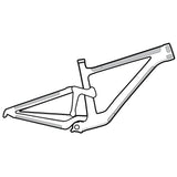 Lizard Skins Lizard Skins Zaščitni film Transparent Frame Kit