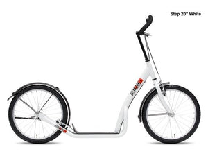 Bike2go 20 inch scooter white