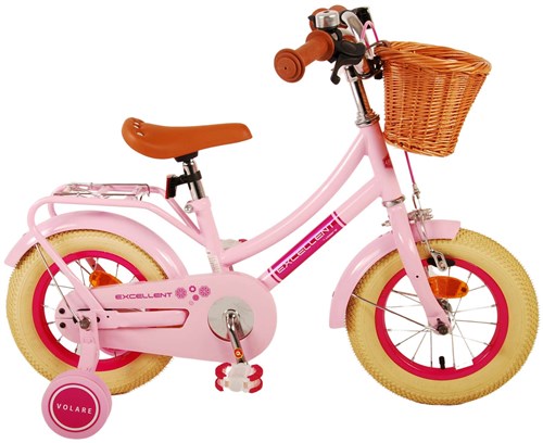 Vlatare eccellente bicicletta per bambini - ragazze - 12 pollici - rosa