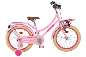 Excelente bicicleta infantil Volare - meninas - 18 polegadas - rosa - 95% montada