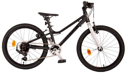 Volare Dynamic Children's Bicycle - Meninos - 20 polegadas - Matt preto - 7 engrenagens - Coleção Prime