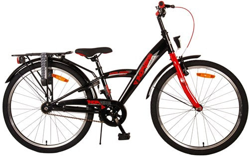 Volare Thombike Children's Bicycle - Boys - 24 Inch - Black Red