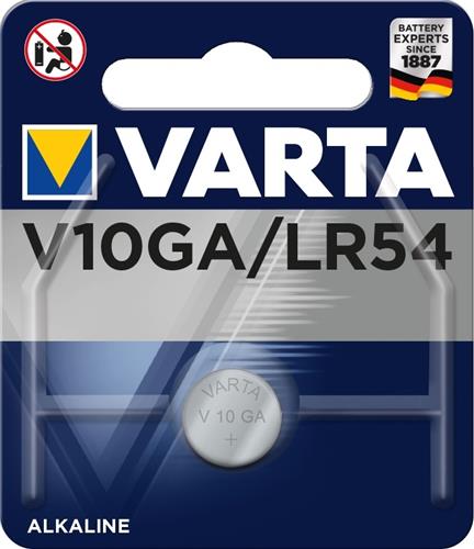 Varta Coin Cell V10GAB Alkali 1.5V 1 Blemmer
