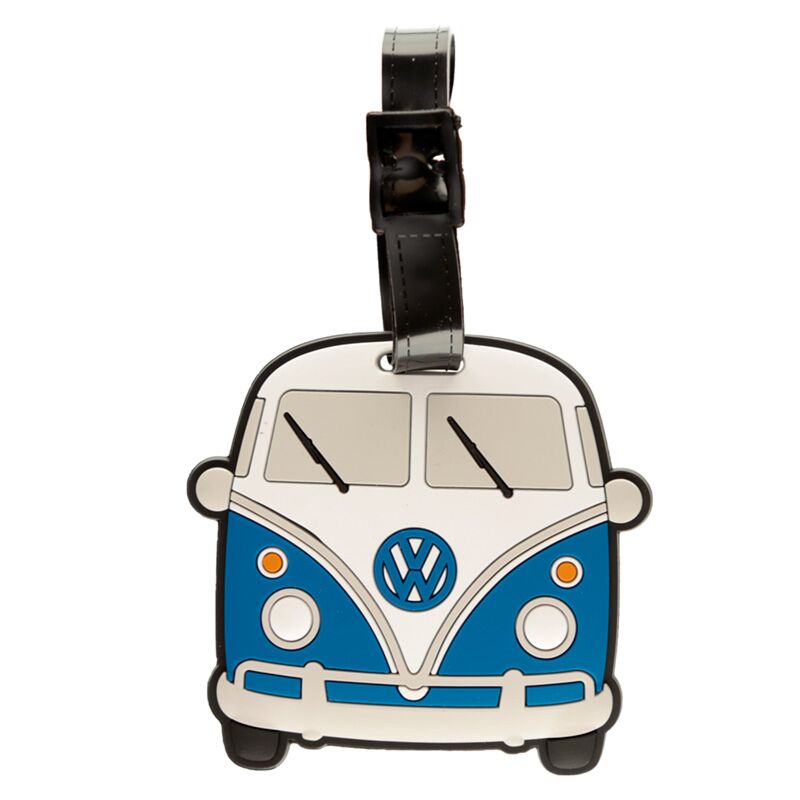Volkswagen Van VW T1 Blue PVC Legal Label
