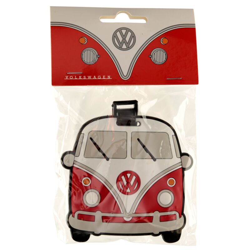 Volkswagen Van VW T1 Red PVC Etichetta legale
