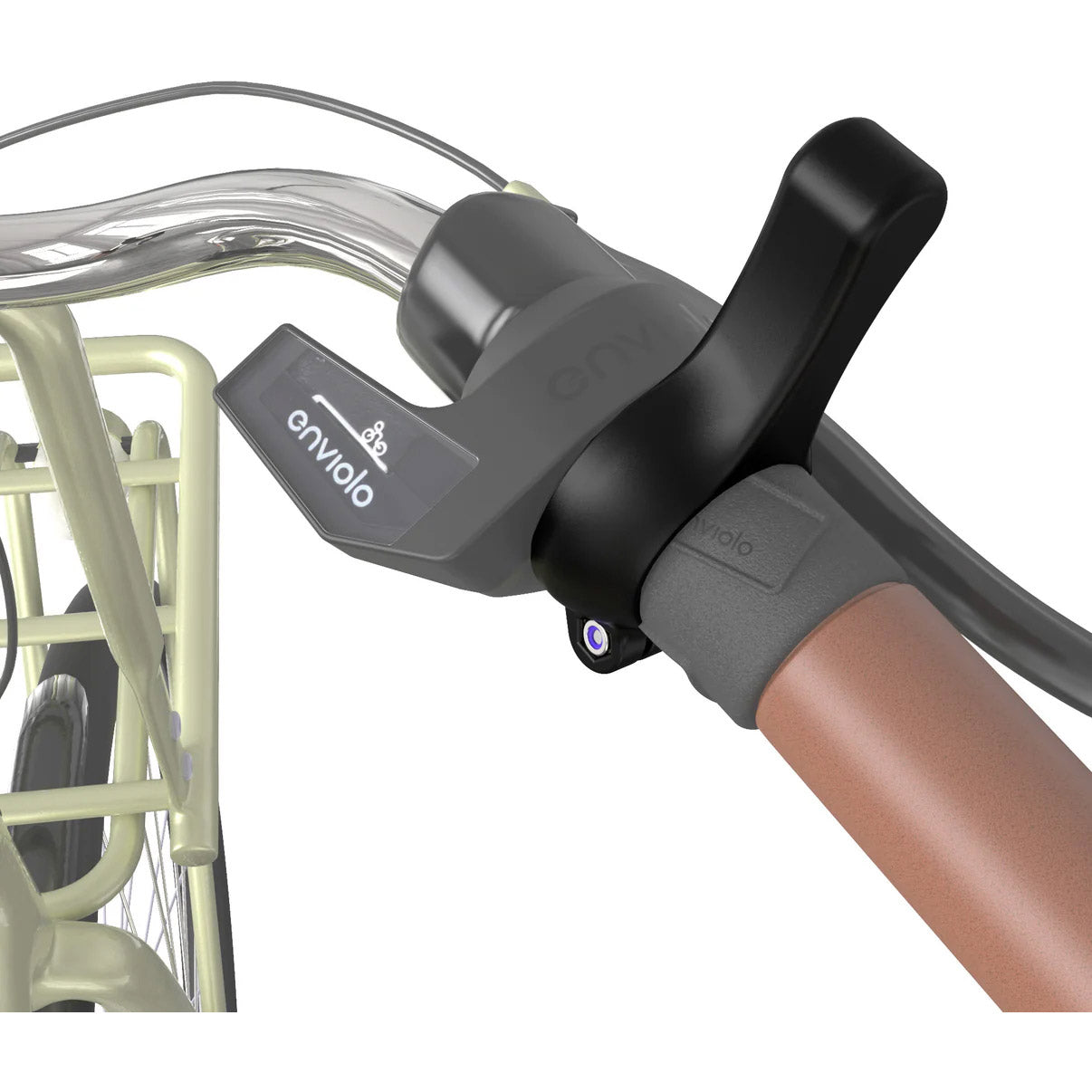 Enviolo nuvinci gear lever lever over rotary switch