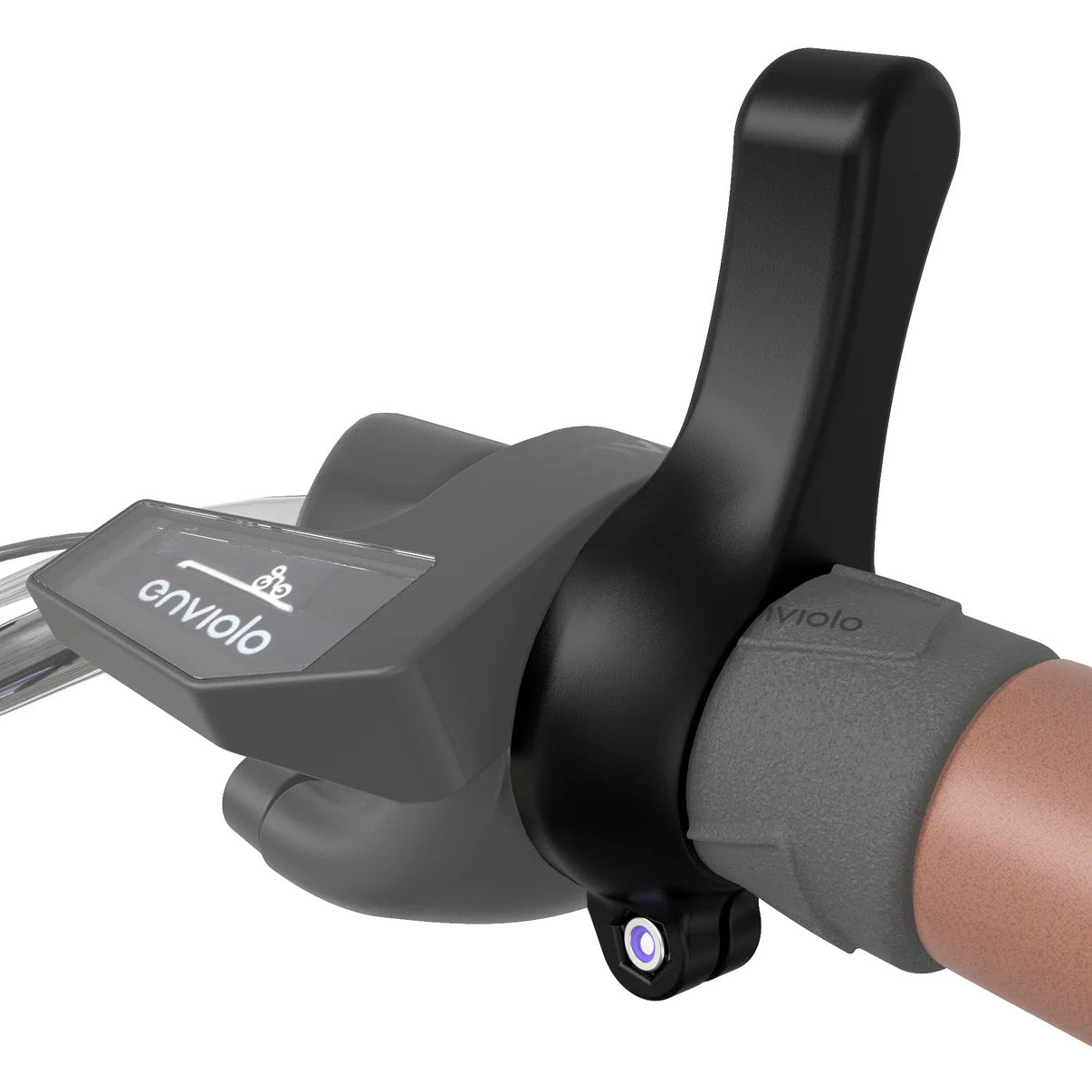 Enviolo nuvinci gear lever lever over rotary switch