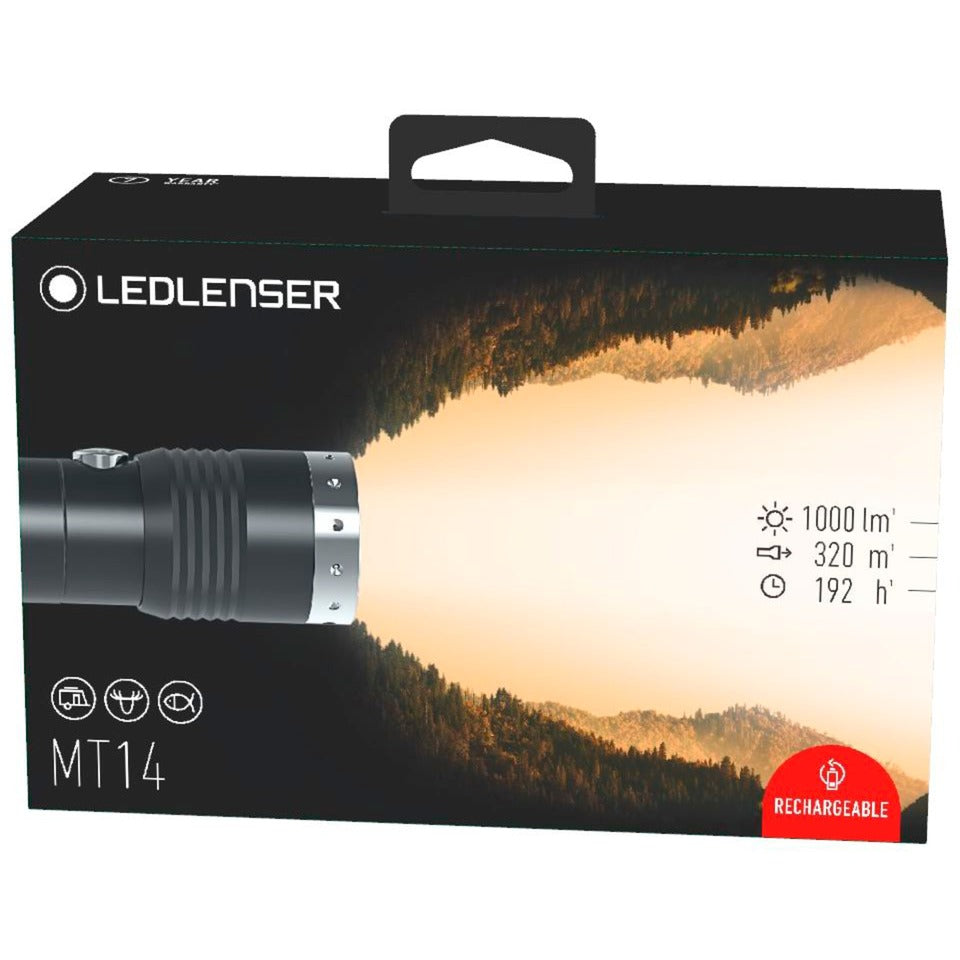 LEDSER Genopladelig lommelygte MT14