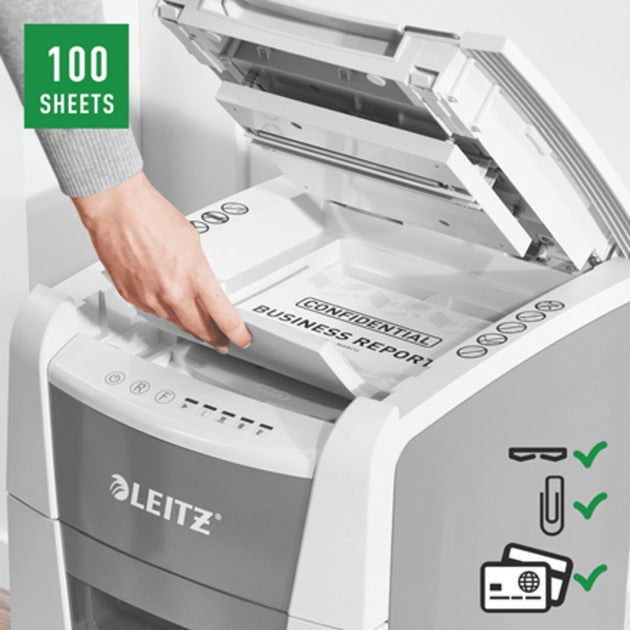 Leitz IQ Auto+ Small Office 100 papir Sprinker P5