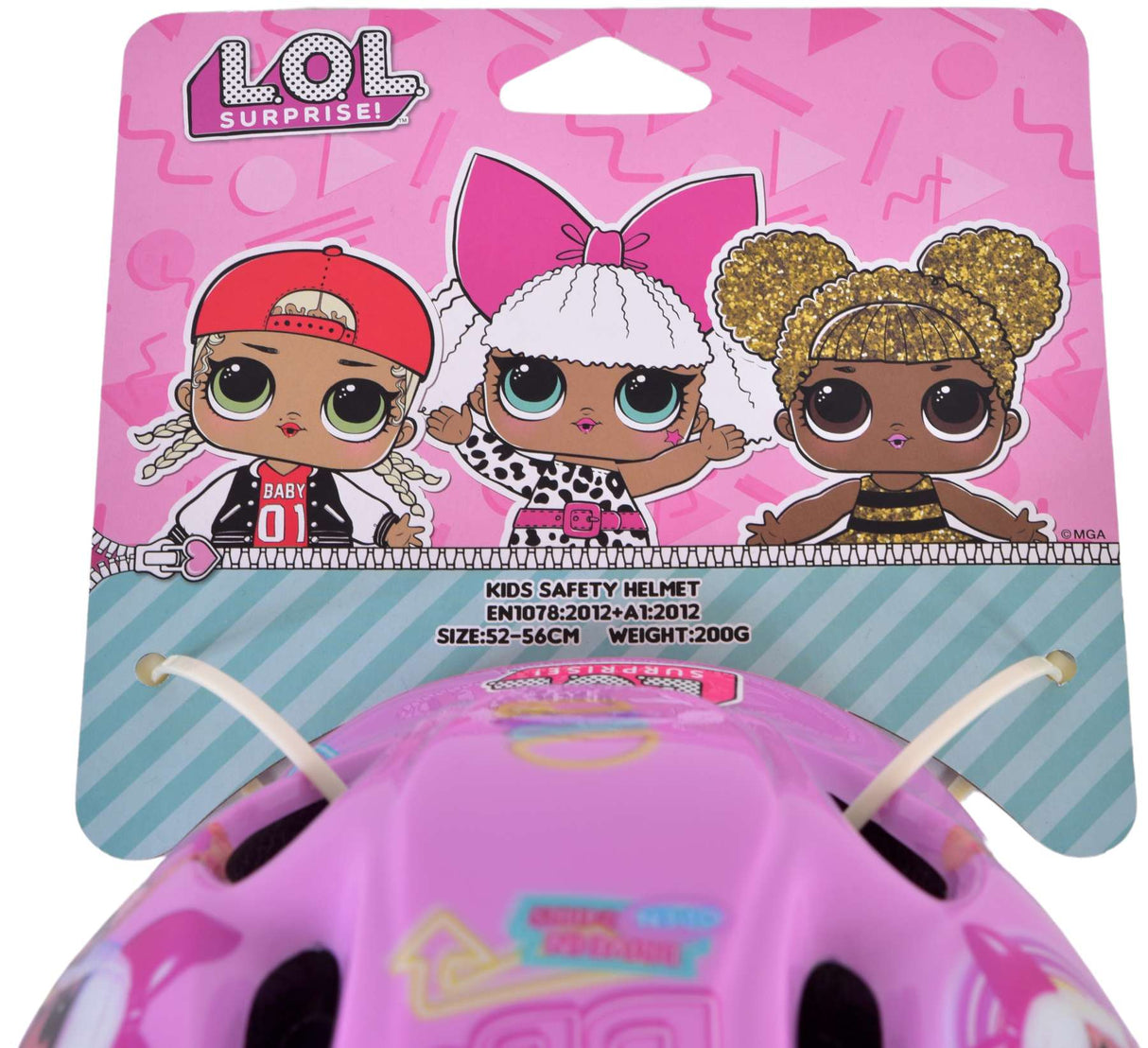 Volare Dolls bicycle helmet - 52-56 cm