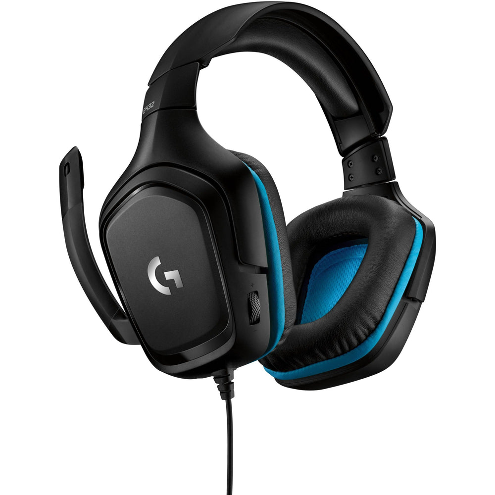Logitech G432 7.1 Affiolo di gioco cablato surround surround