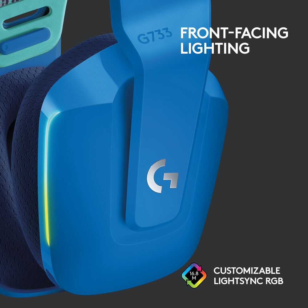Logitech G733 LIGHTSPEED Wireless RGB Gaming Headset