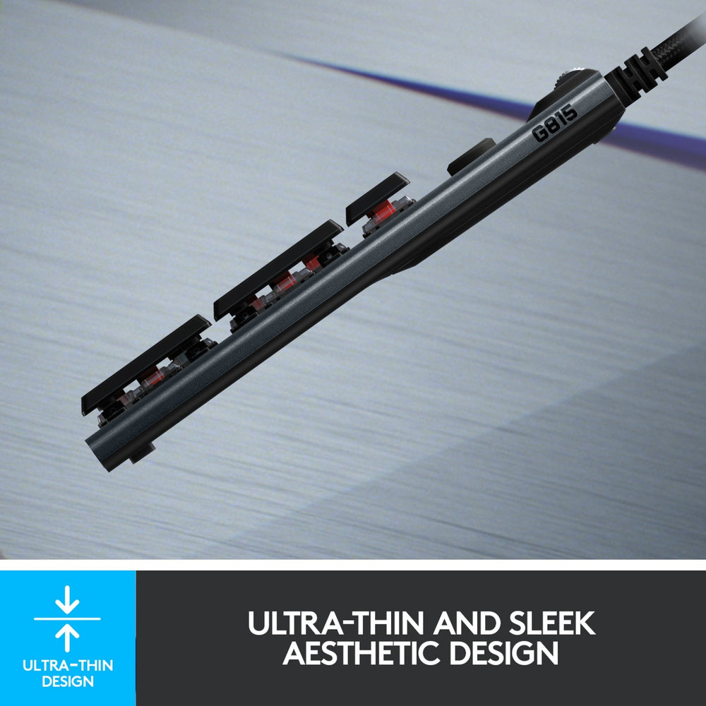 Logitech G815 LightSync RGB Mekanisk spiltastatur