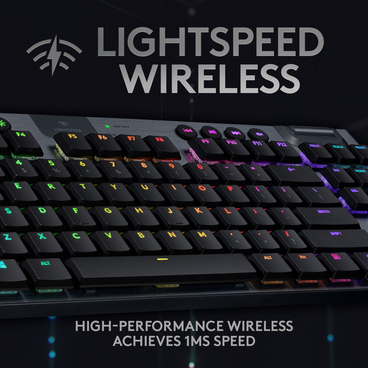 Logitech G915 TKL Lightspeed Wireless RGB Mekanisk spil