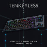 Logitech G915 TKL Lightspeed Wireless RGB Mekanisk spil