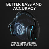 Logitch G935 Wireless 7,1 Sound Sound Luuchten