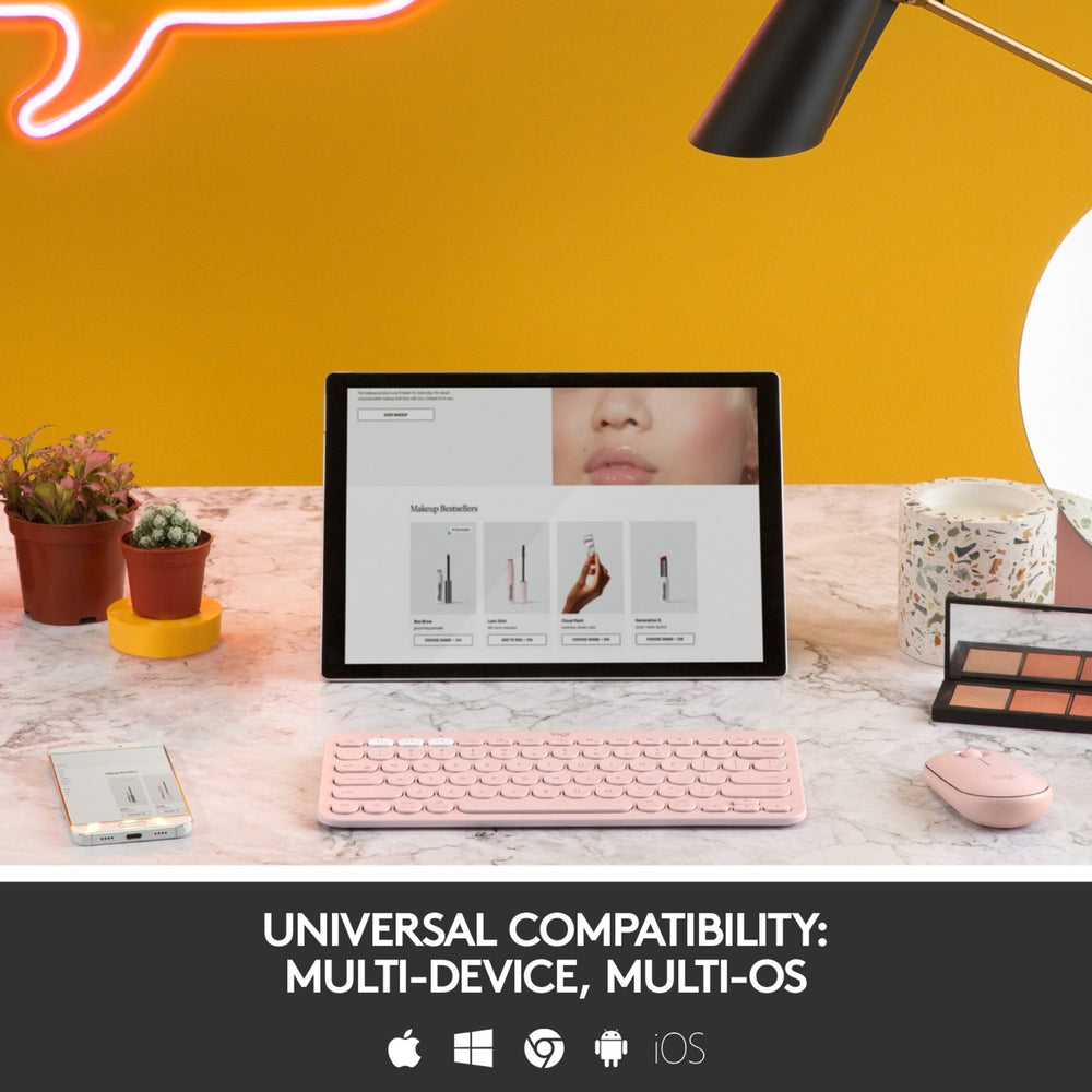 Tastiera Bluetooth multi-dispositivo Logitech K380