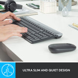 Logitech MK470 Slim Wireless Tastiera e Combo del mouse