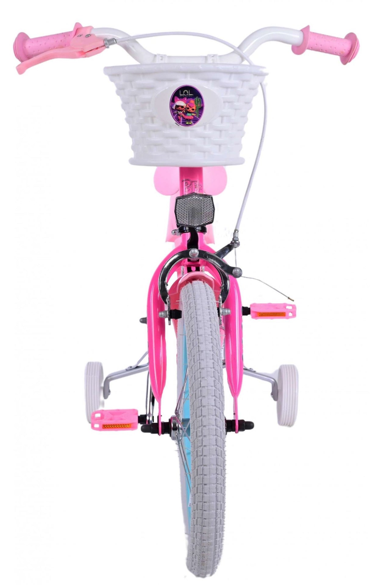 Voleare Dolls Rower dla dzieci - dziewczyny - 16 cali - różowy