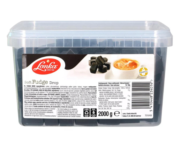 Lonka fudge licorice (2000gr)