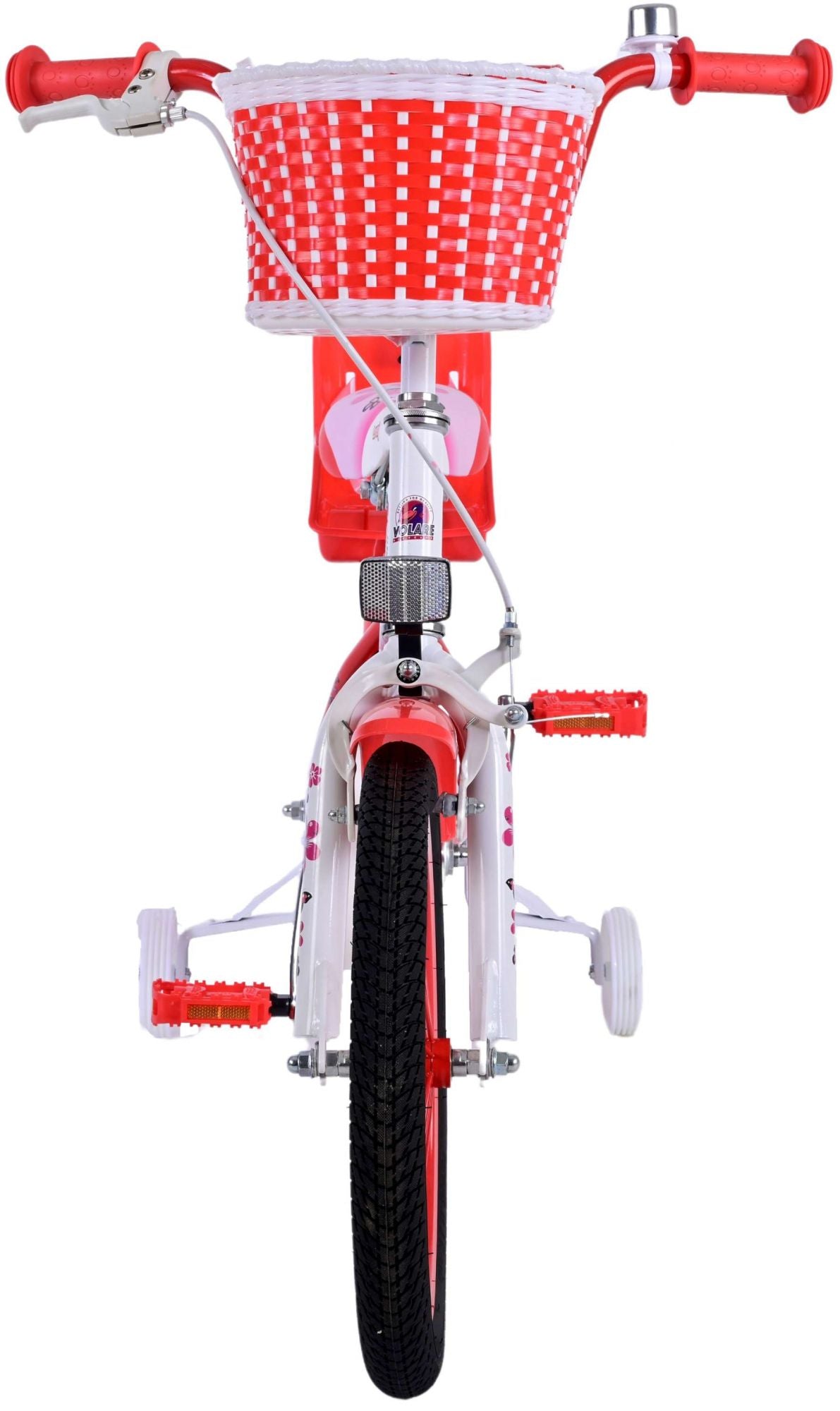 Volare Lovely Children's Bike Girls 16 inch Red White
