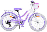 Volare lovely kinderfahrrad – mädchen – 20 zoll – lila – 7 gänge
