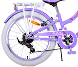 Volare lovely kinderfahrrad – mädchen – 20 zoll – lila – 7 gänge