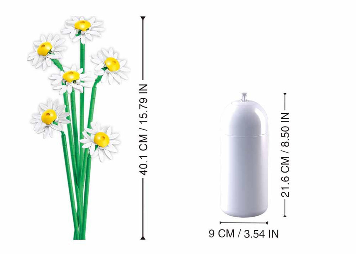 Sluban madelief 255-delig