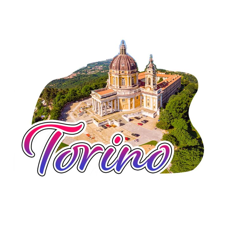 Torino Superga 3D Sea Beach Souvenir Magnet