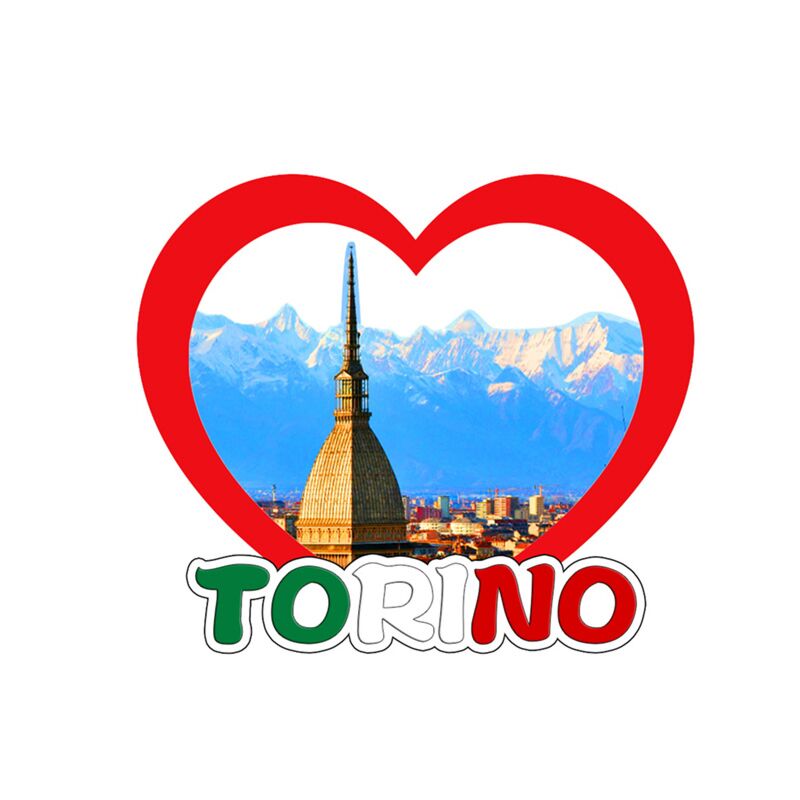 Torino Mole 3D Sea Strand Souvenir Magnet