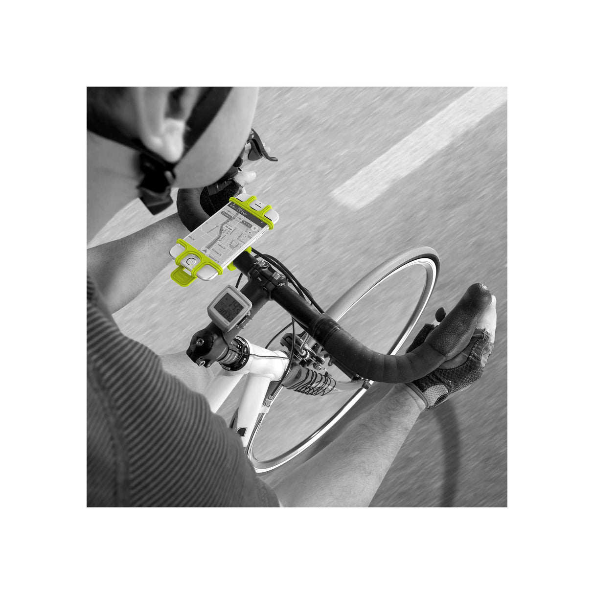 Celly telefontartó Easybike univerzális zöld