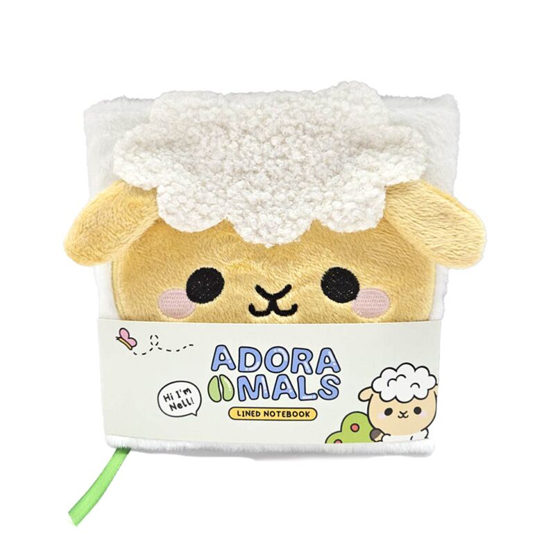 Adoramals sheep fluffy notebook