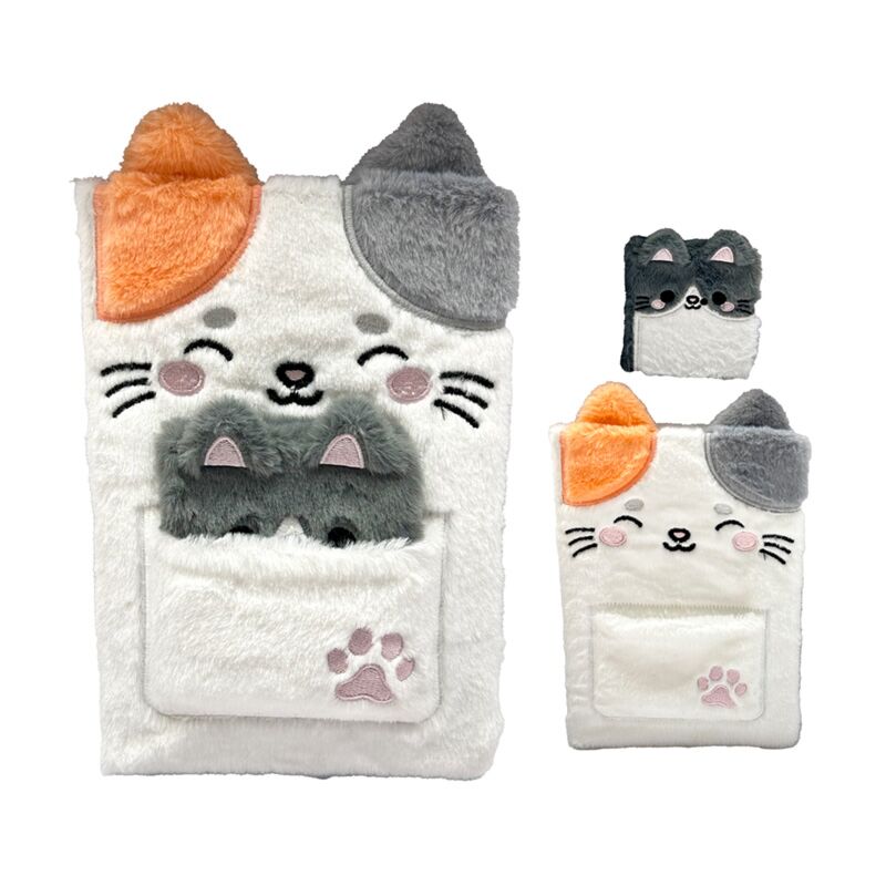 Adoramals Lola de Kat Pluche notebook pouch