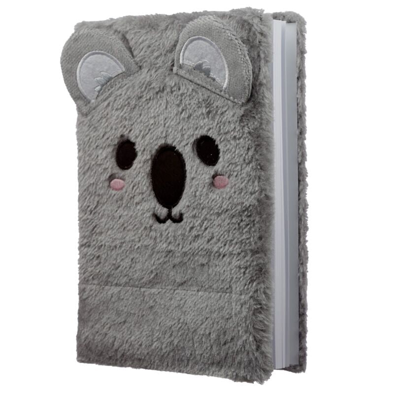 Adoramals koala fluffy notatbok