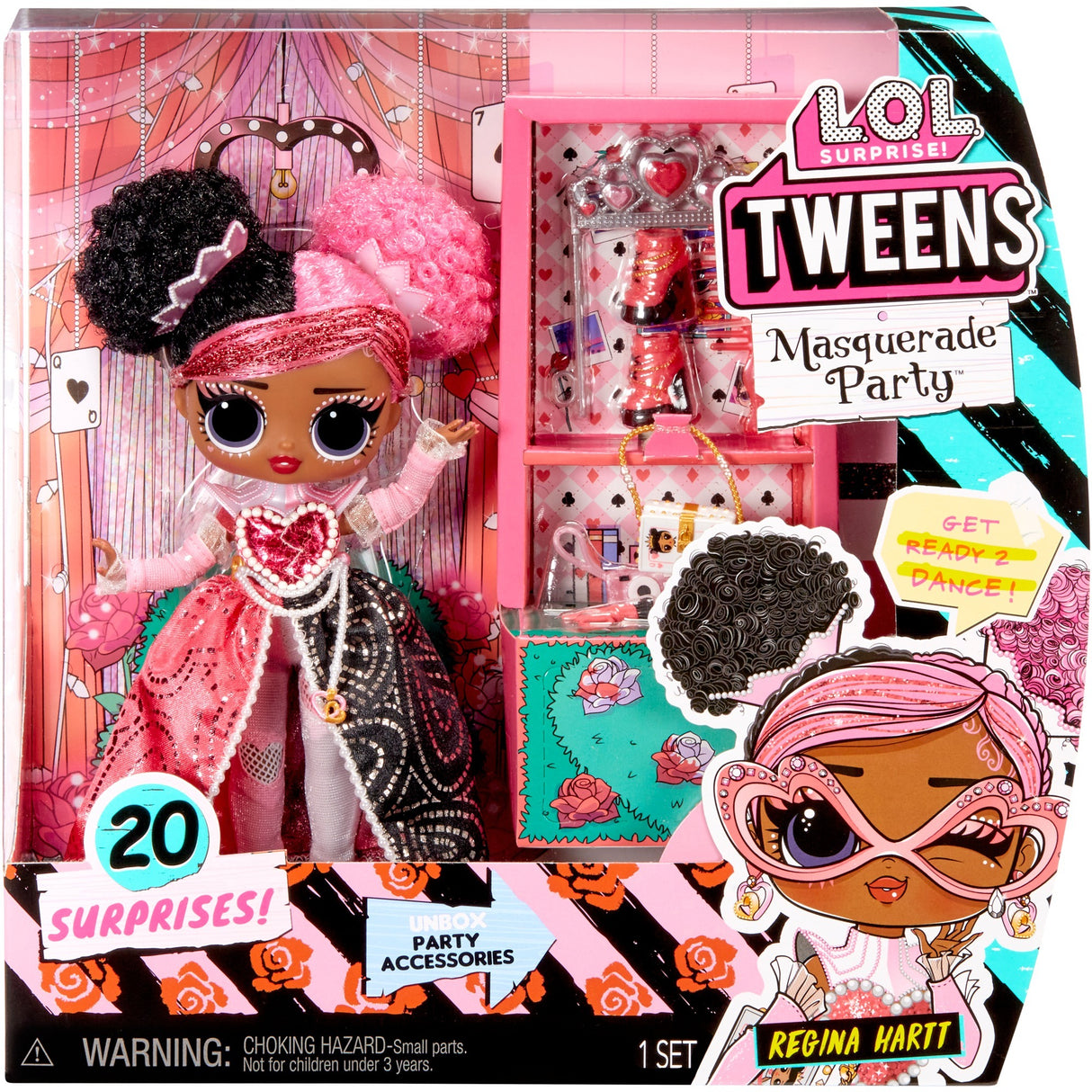 MGA Entertainment Sorprenment Tweens Masquerade Doll Hea