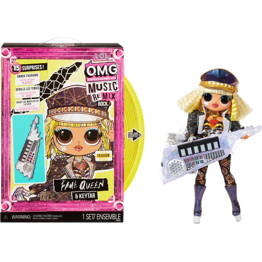 LOL Surprise OMG Pop Remix RockFame Queen and Keytar