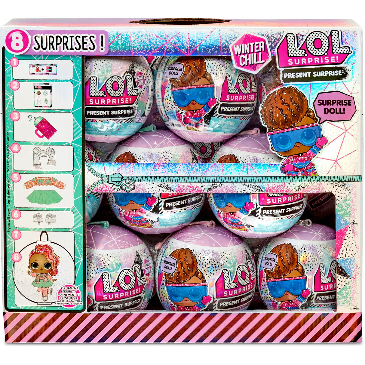 MGA Entertainment Überraschung! Präsentieren Sie den Winterkühl