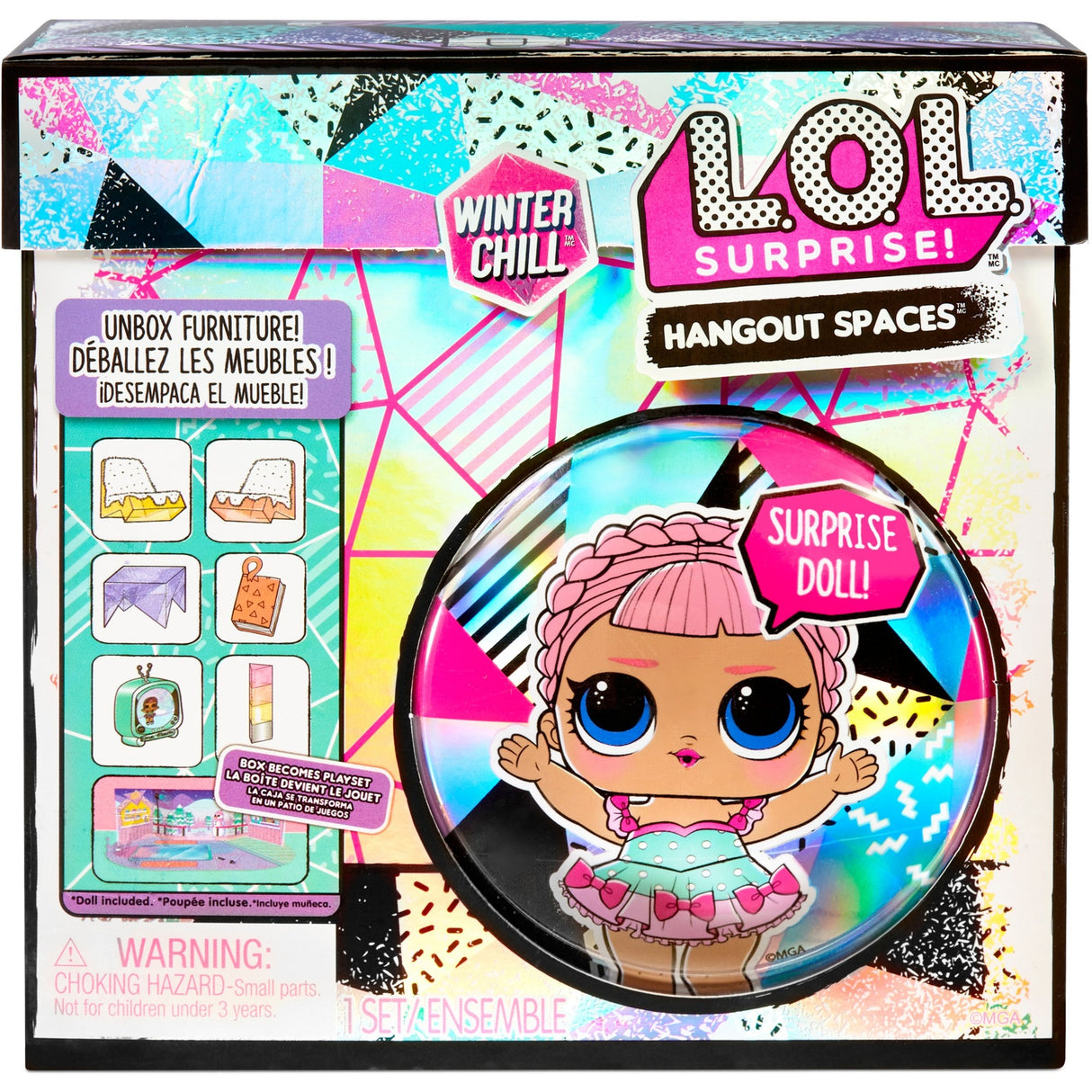 MGA underholdningsoverraskelse! Vinter chill hangout mellomrom sty