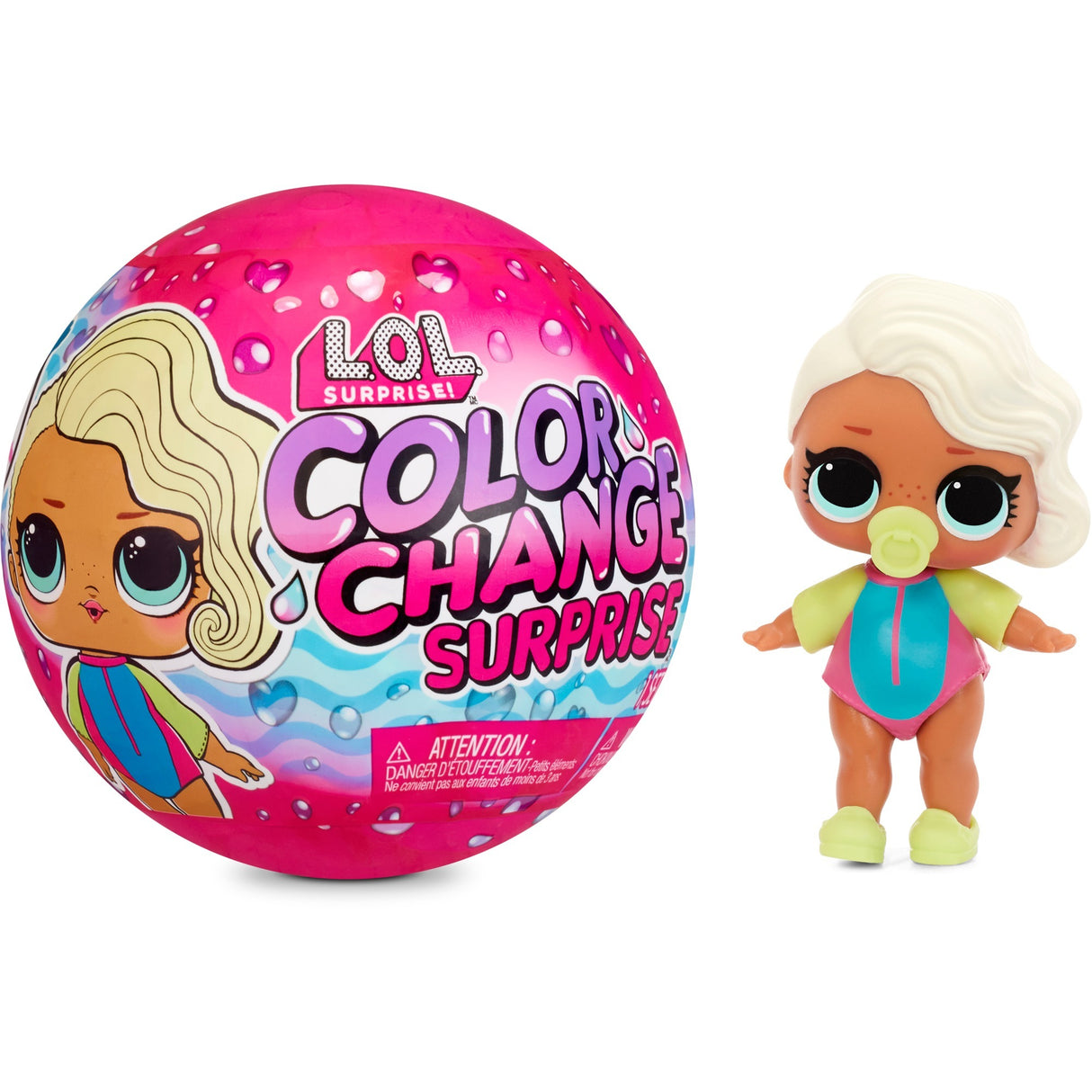 MGA Entertainment Surprise! Farveændring overraskende dukker