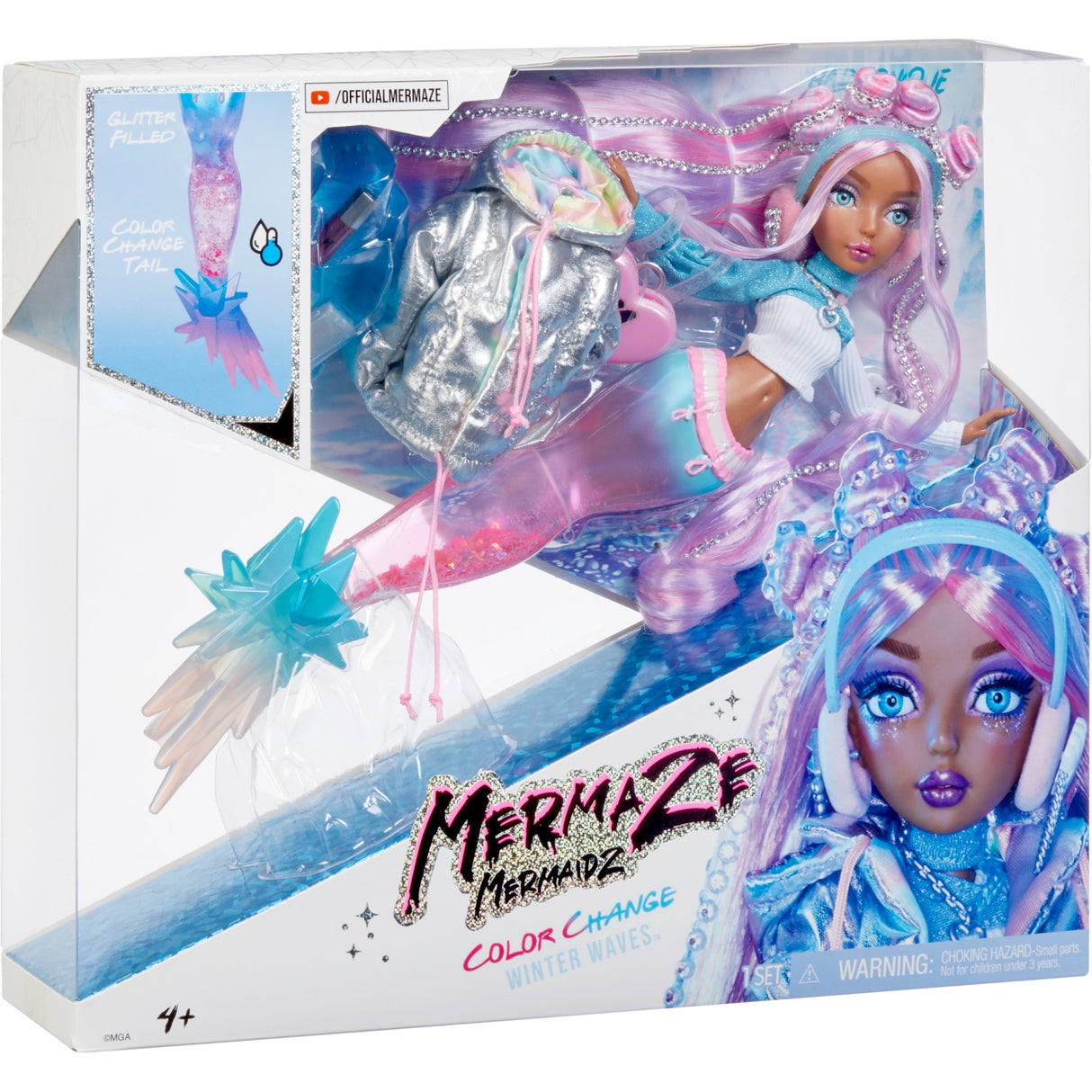 MGA Entertainment Mermaz Mermaidz Color Change Winter Waves Haro