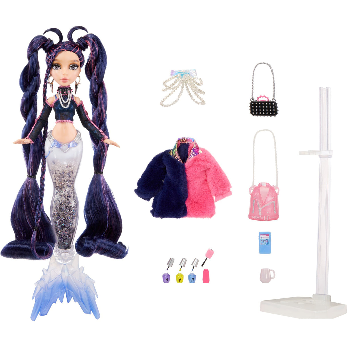 MGA Entertainment Mermaz Mermaidz Cambio de color Waves Waves Nera