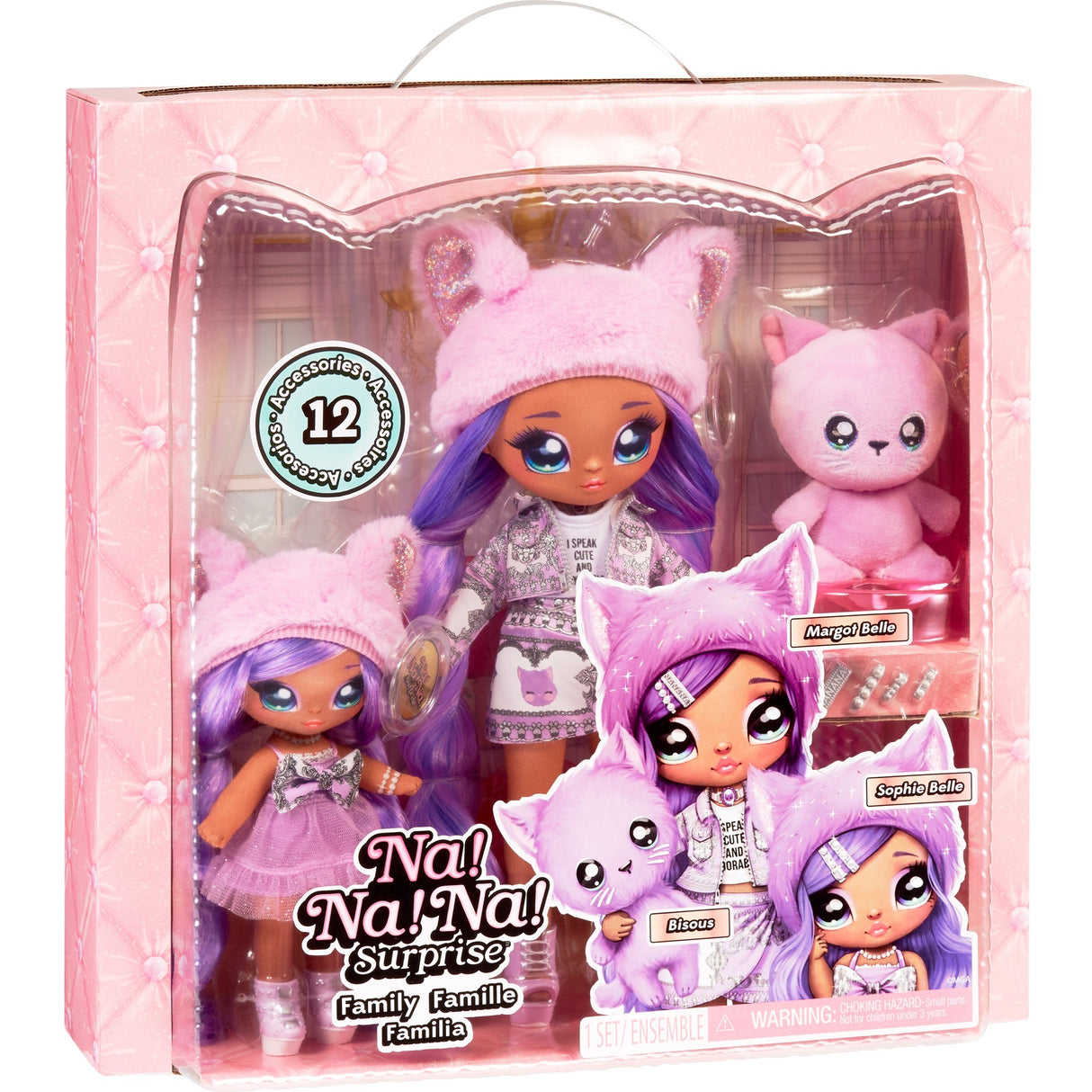 MGA Entertainment After! Efter! Efter! Familjens överraskning Lavendel Kitty Famil