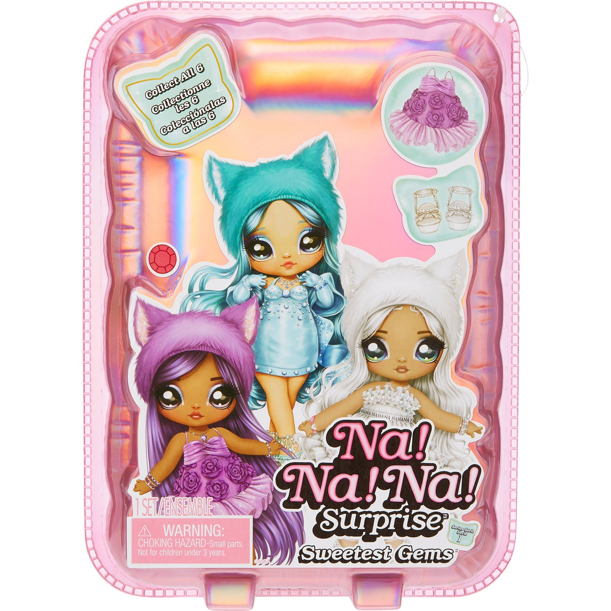 MGA Ënnerhalung nach! Nodeem! Nodeem! Iwwerraschung séissste Gems-Dolls Rubin