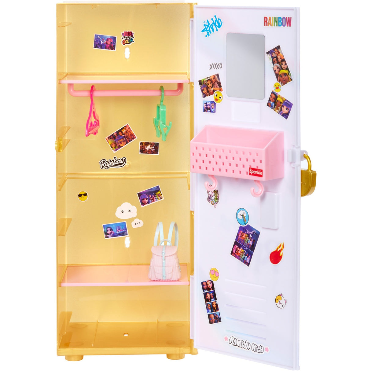 Mga Entertainment Regenbogen héich Design Locker an pinkly Paige